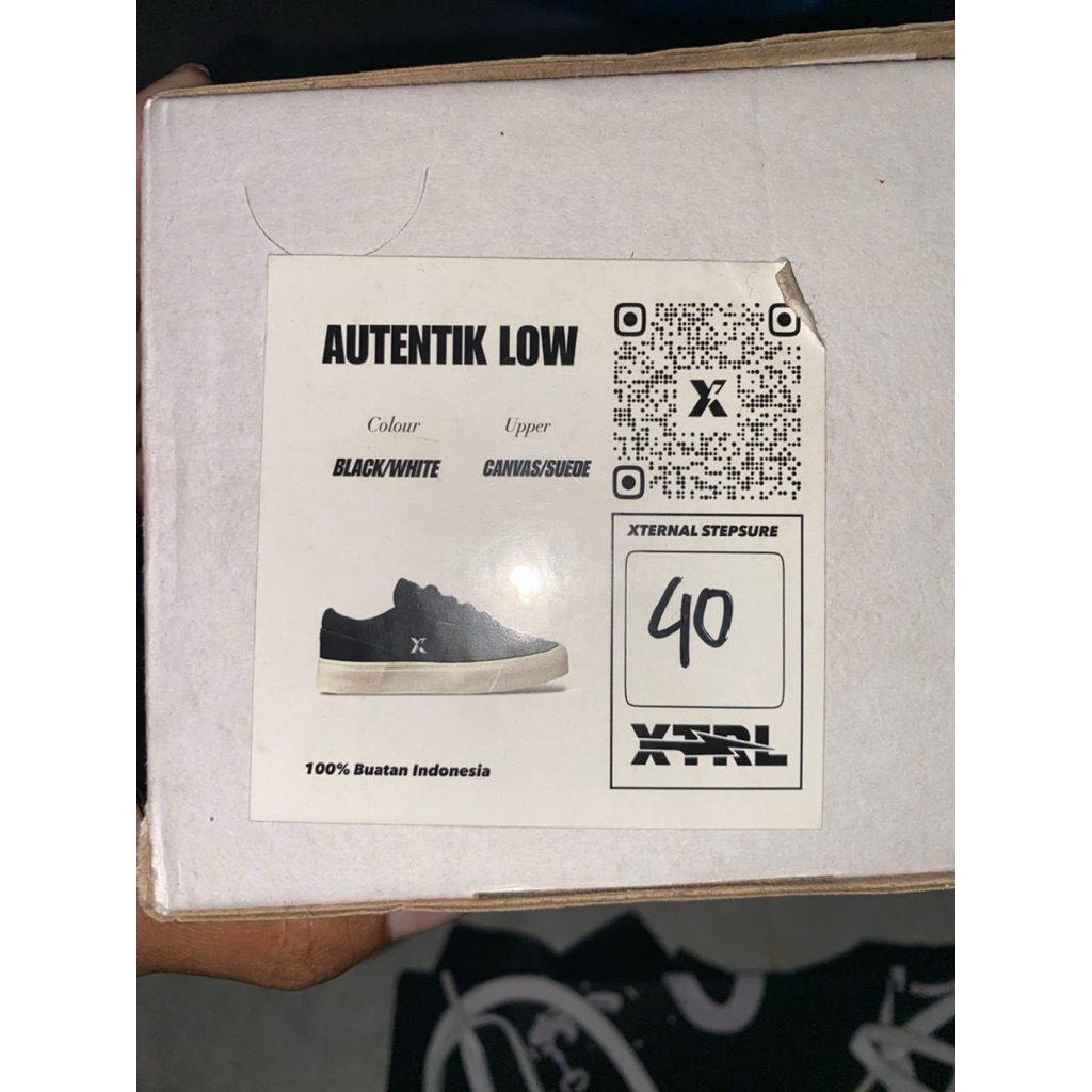 Sepatu Xternal autentik low