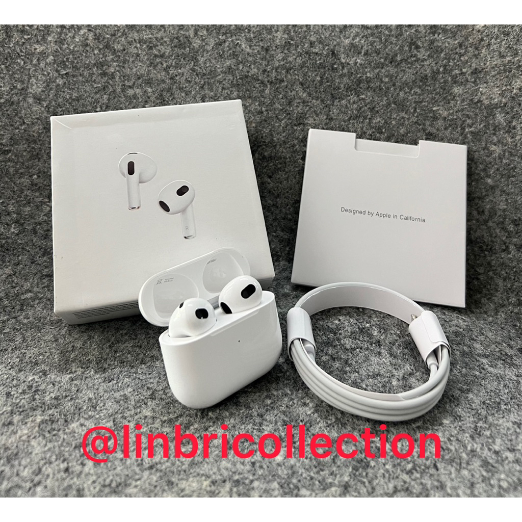 apple airpods generation 3 gen3 tws,airpods gen3 full set c to lighting cable charge,airpods gen3 he