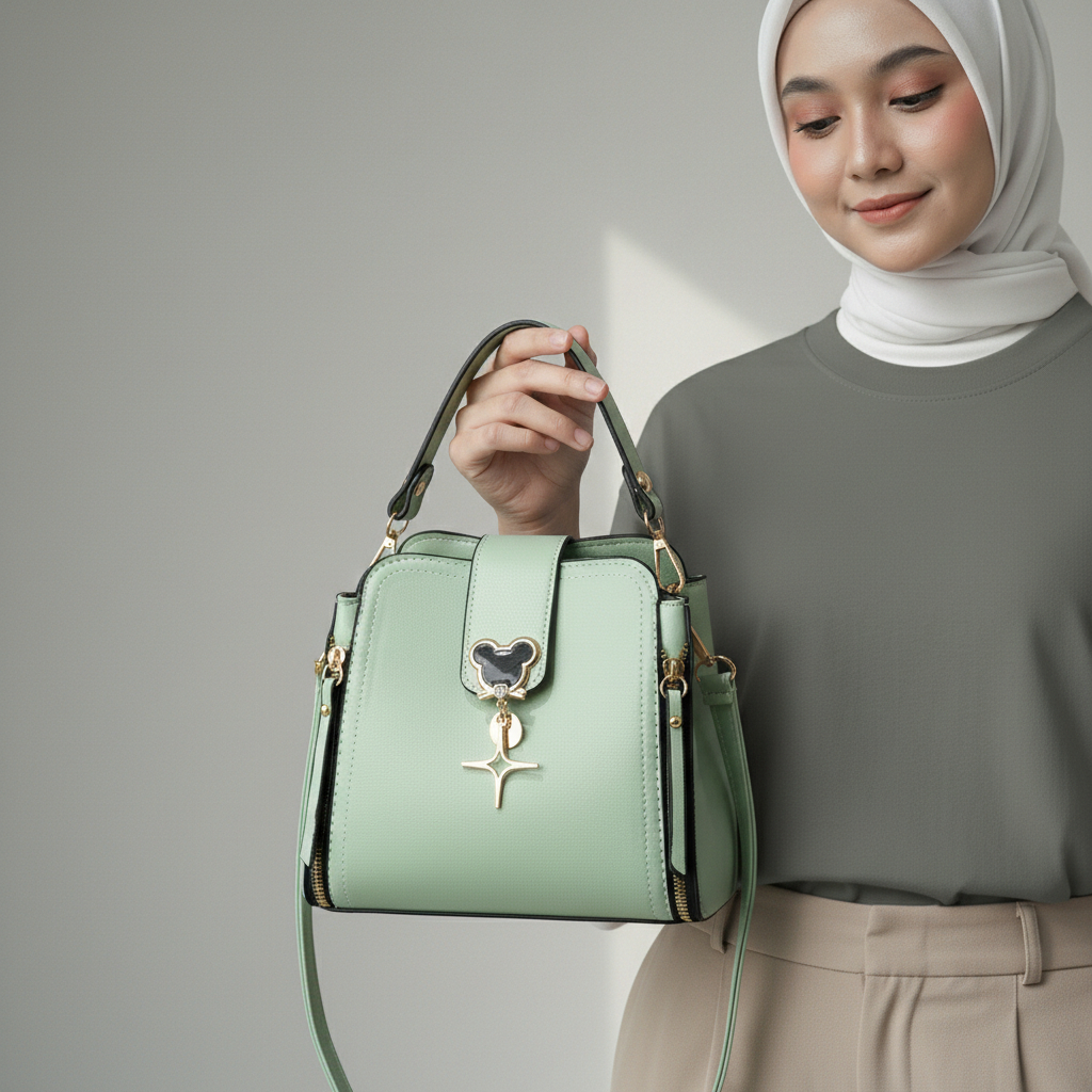 Tas Pesta Selempang Wanita Import Batam Terbaru Tas Hp cewek FLOWERKHAY