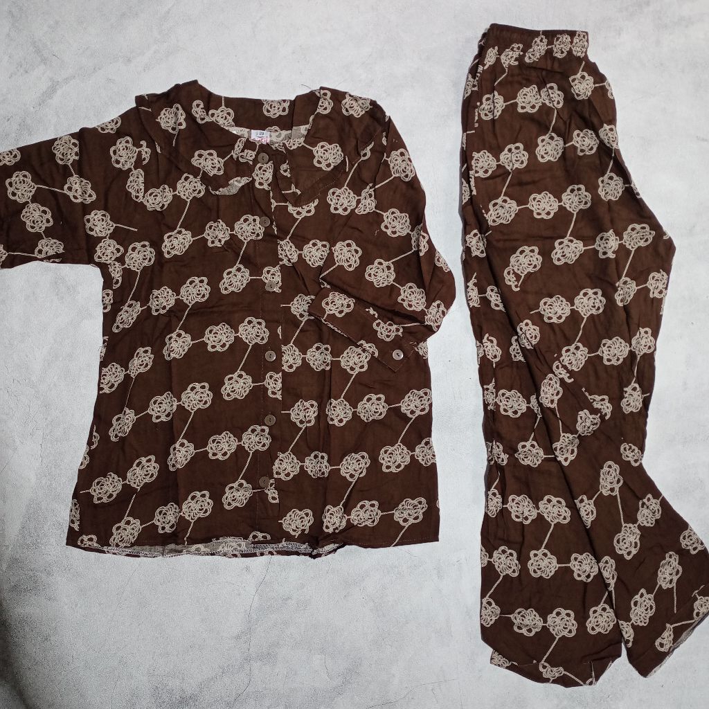 SIELIE CP & CP L3/4 RAYON 20 ABG | BAJU TIDUR RAYON