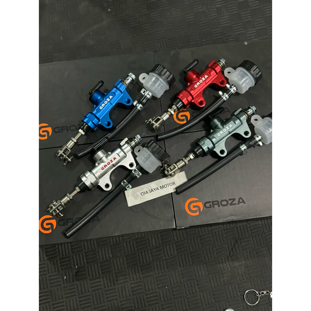 GROZA- MASTER REM BELAKANG GROZA 14MM ALUMUNIUM