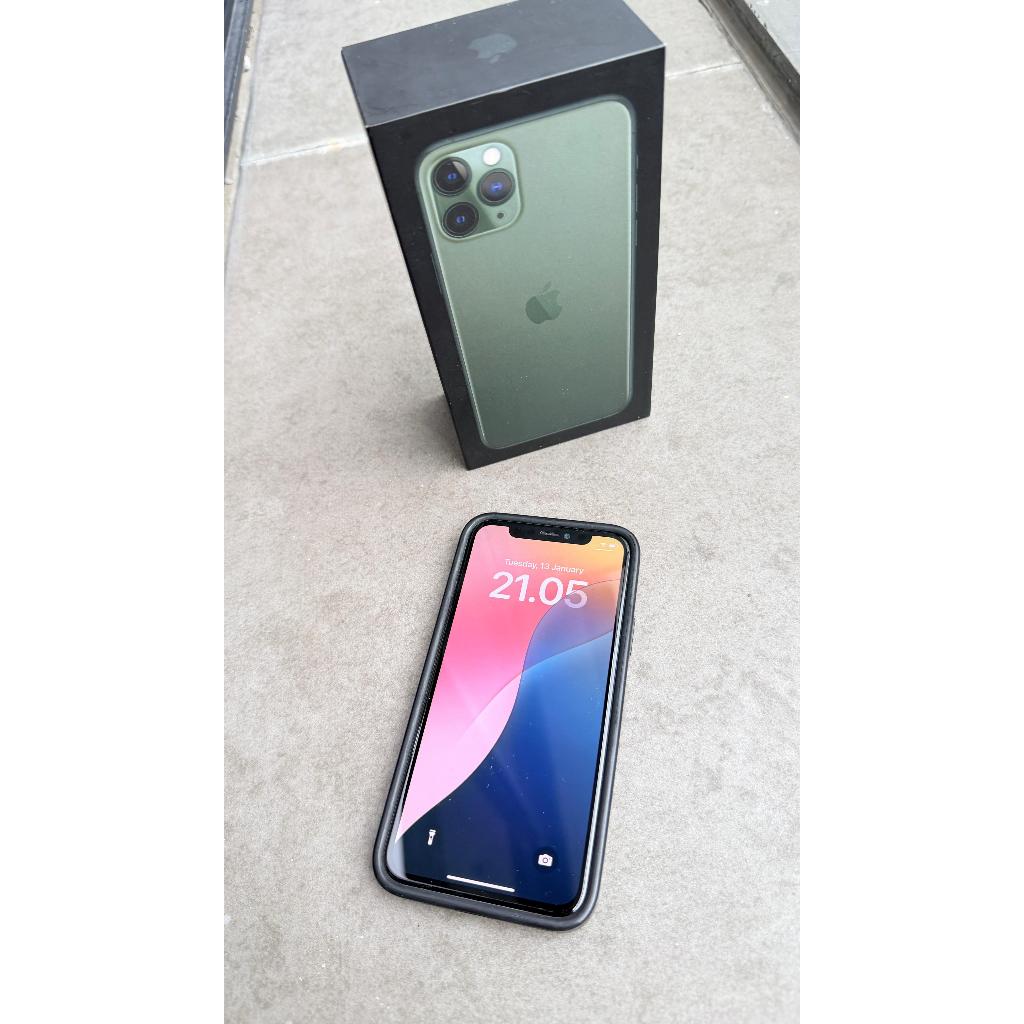 iBox HP apple iPhone 11 PRO ORIGINAL - Ex Resmi 11PRO 256gb good condition siap pakai sinyal aman