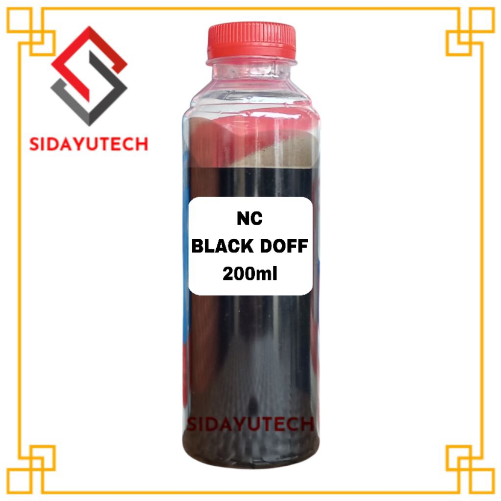 Cat NC Duco Black Hitam Doff 200ml