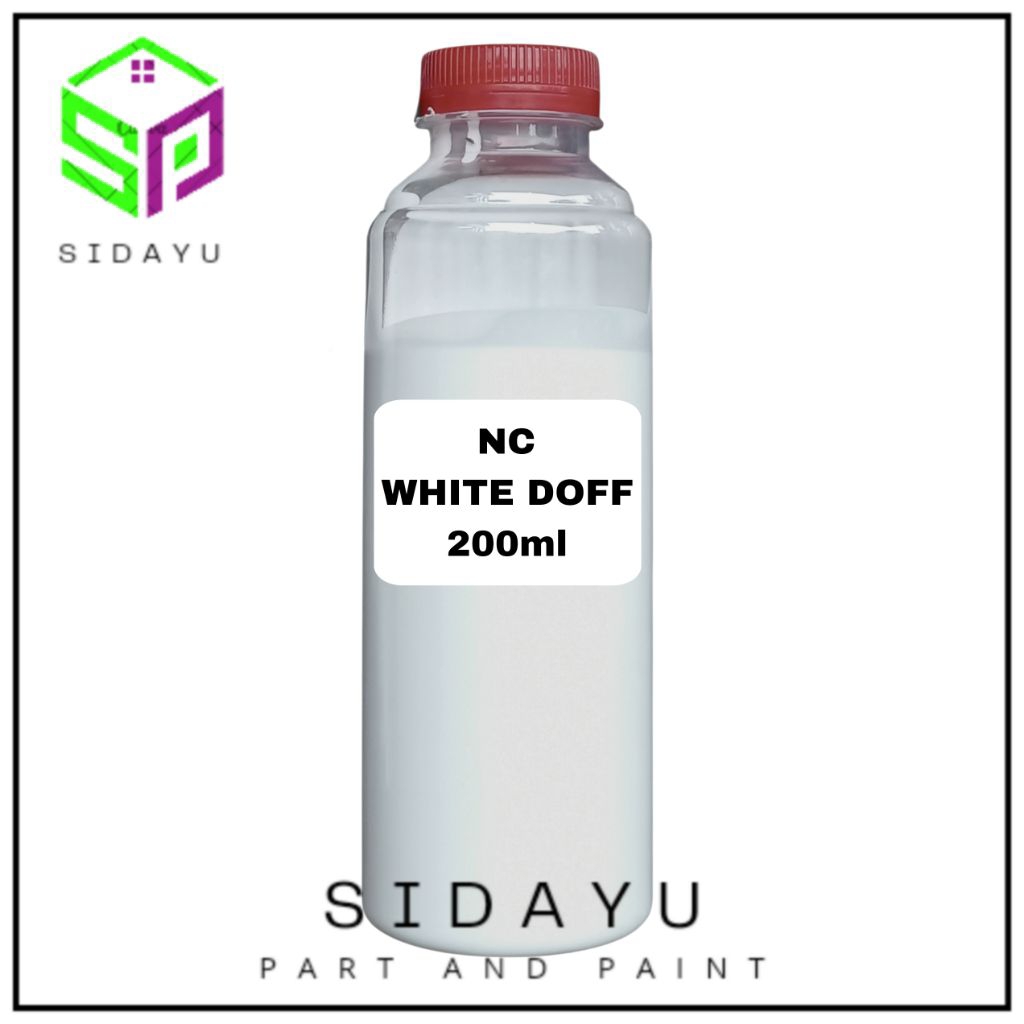 Cat NC Duco White Putih Doff 200ml