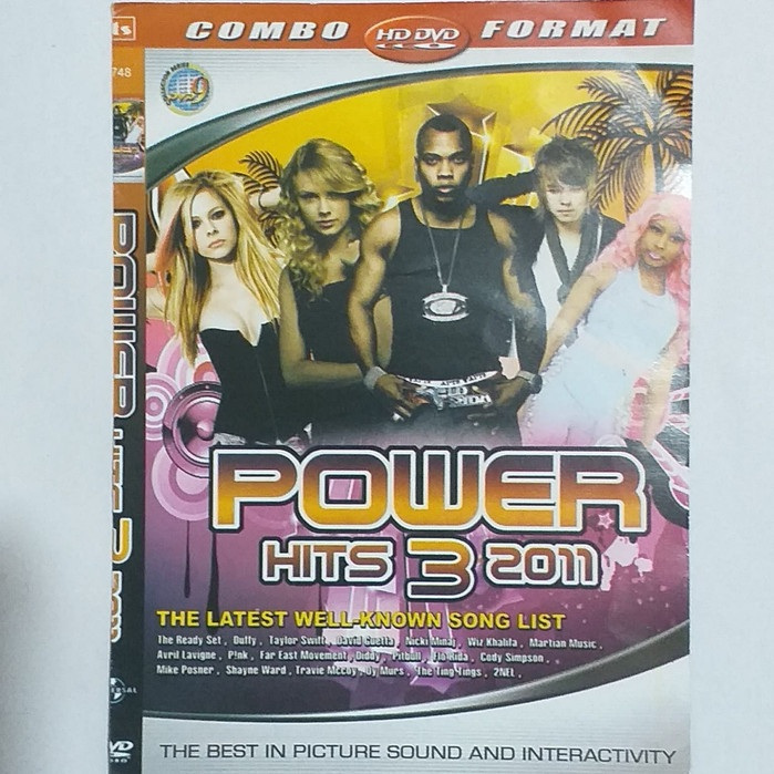 Kaset Video Lagu R&B Pop Power Hits vol 3