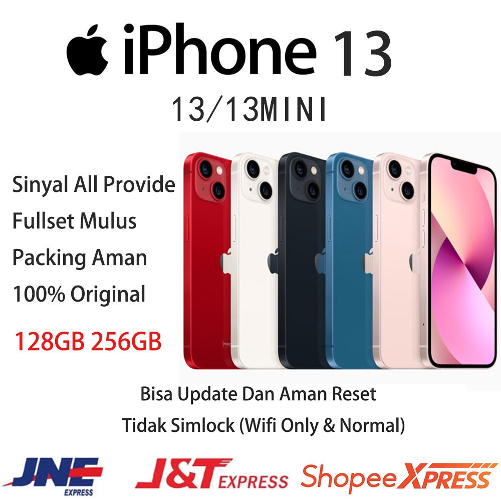 APPLE IPHONE 13/13MINI 128GBMulus 99-100% Original Second iPhone IPI13128GB 256GBHP13MINI