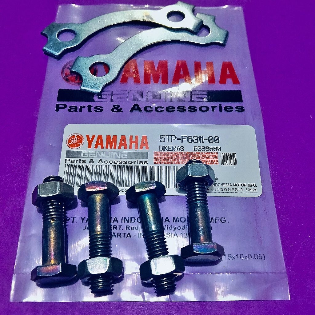 baut + plat pengunci gear belakang jupiter,Jupiter z,Vega r