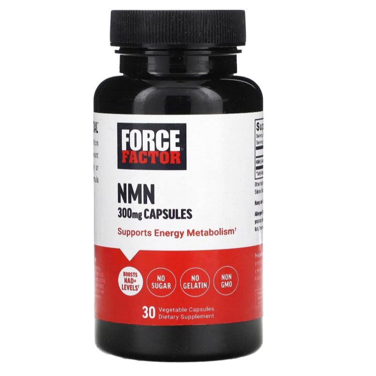 NMN 300mg 30 Veg Caps Nicotinamide Mononucleotide FORCE