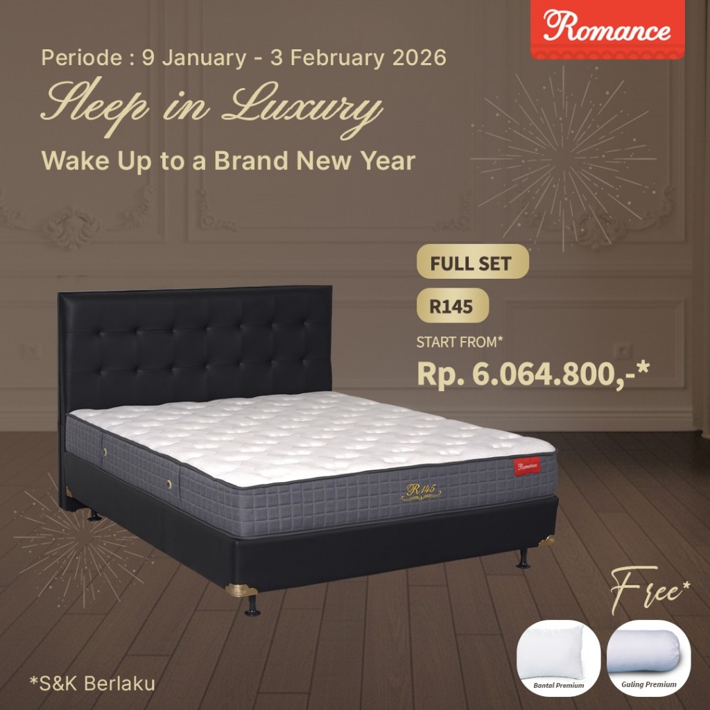 Romance - Kasur R145 (Full Set) Romance Grosir