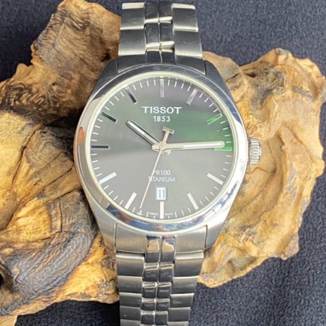 Jam Tissot PR100 Titanium Quartz Black Dial 39mm T101.410.44.061.00