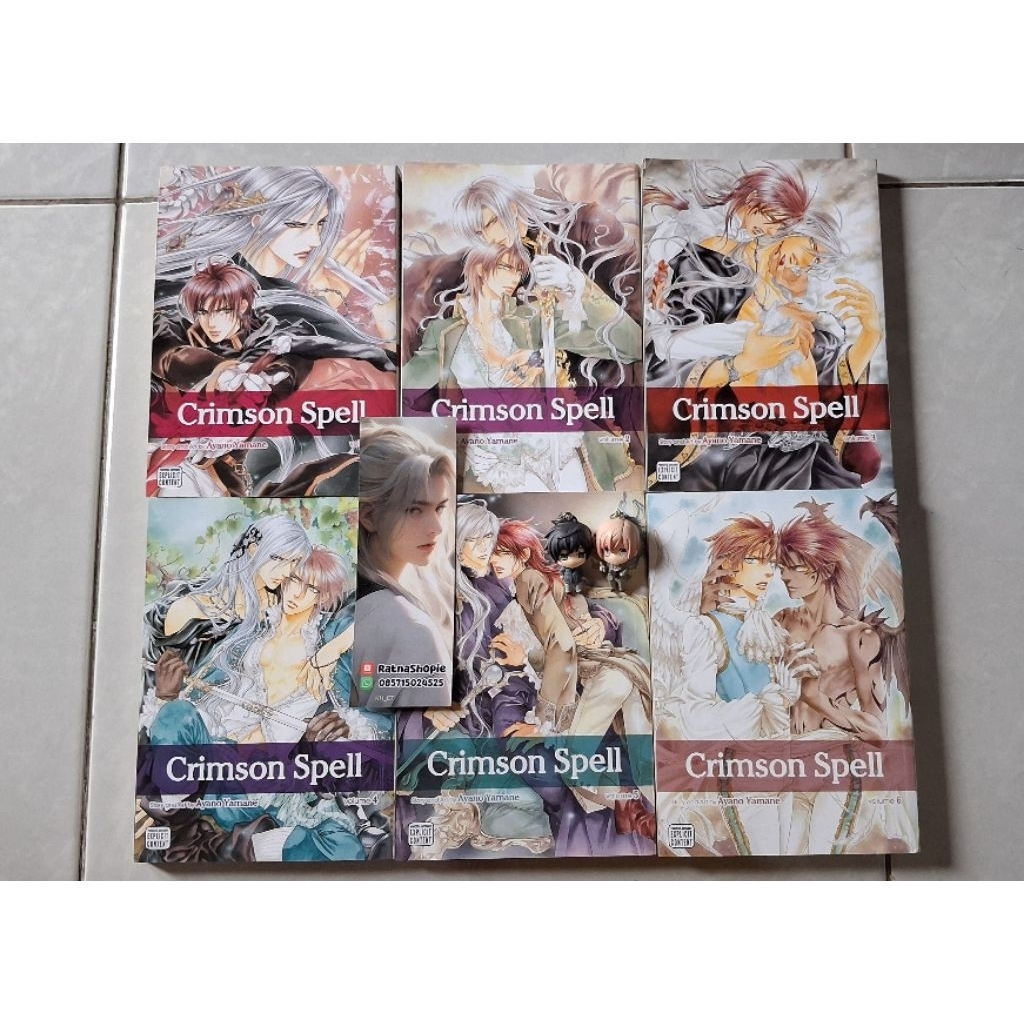 komik BL CRIMSON SMELL set English version