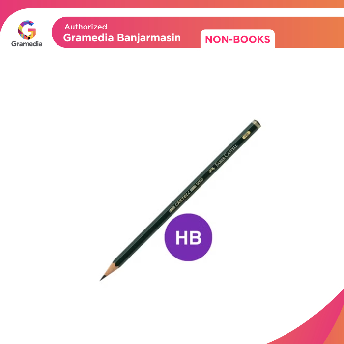 Gramedia Banjarmasin - FABER CASTELL PENCIL 9000 HB