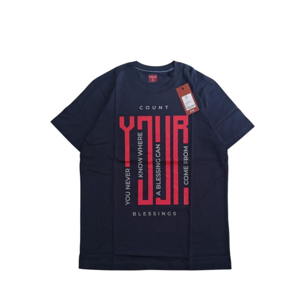 Kaos LGS original pria 100% Original/Pola Slimfit