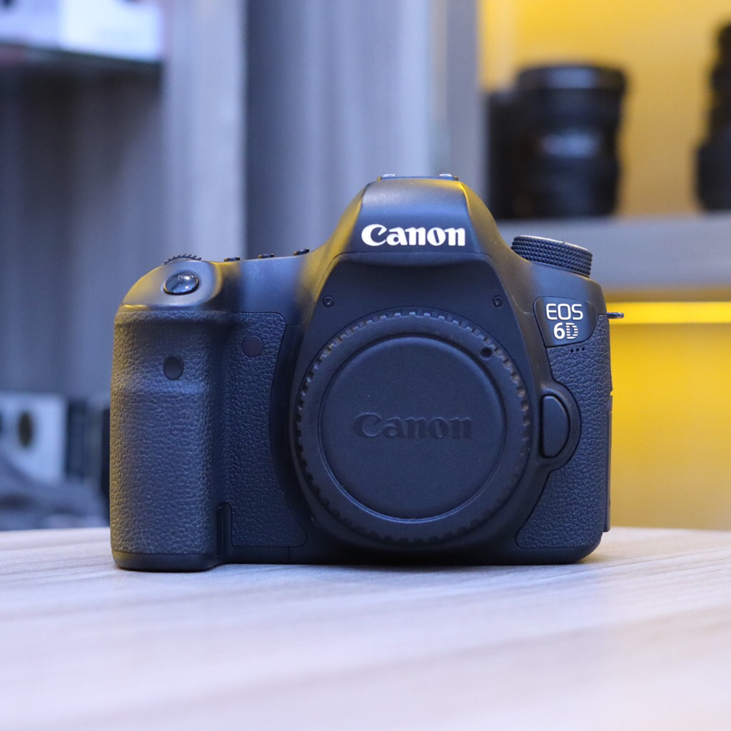 KAMERA CANON EOS 6D WIFI LIKE NEW - KAMERA DSLR EOS 6D WIFI BODY ONLY - CANON EOS 6D TERMURAH