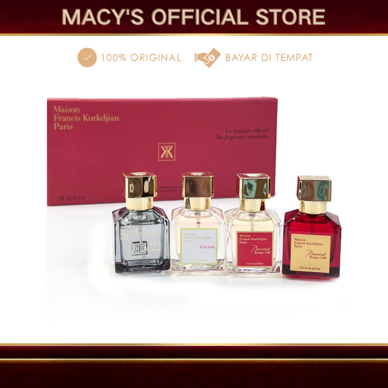 Parfum baccarat GIFT SET 30ml x 4pc/Maison Francis Kurkdjian Baccarat Rouge 540 EXTRAIT DE PARFUM ED