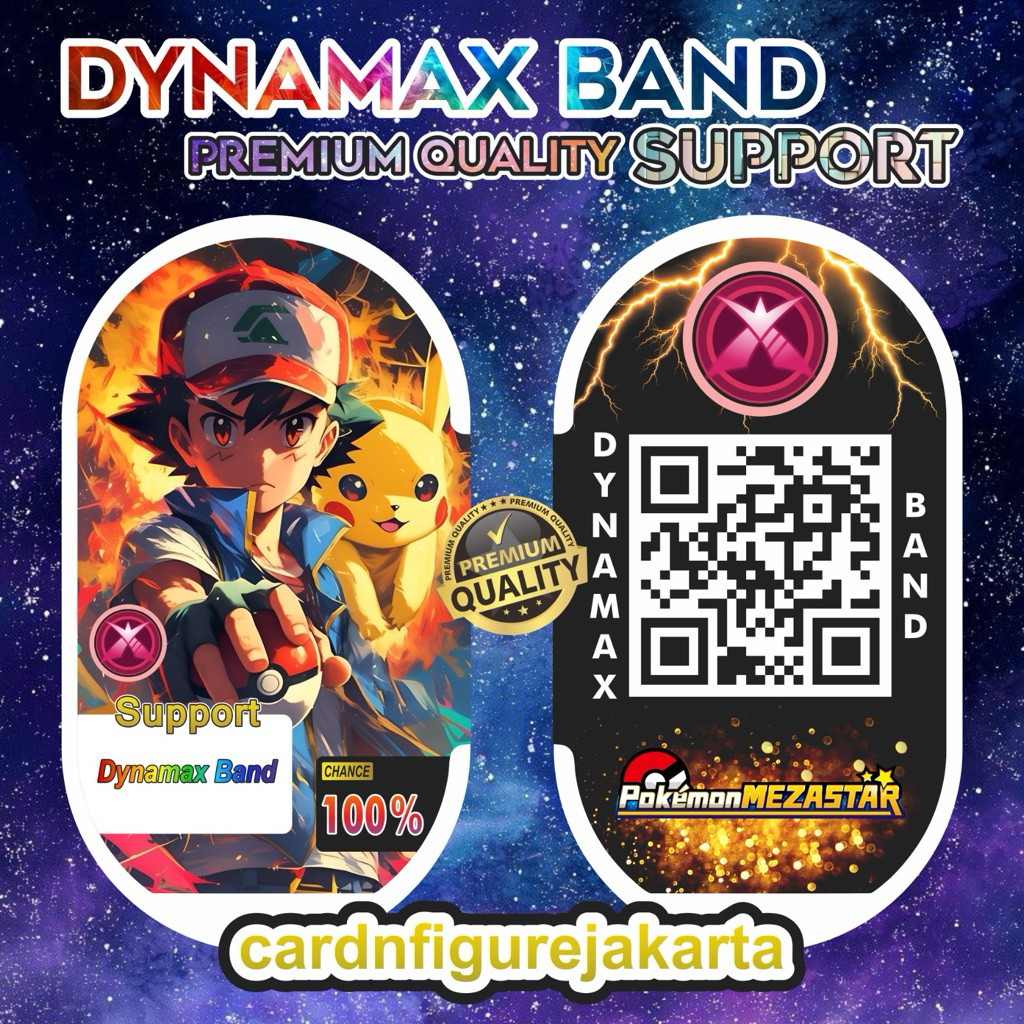 Dynamax Band Pokemon Mezastar