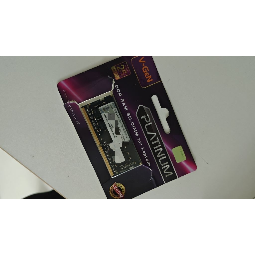 RAM Vgen Platinum DDR4 8GB SODIMM 3200mhz