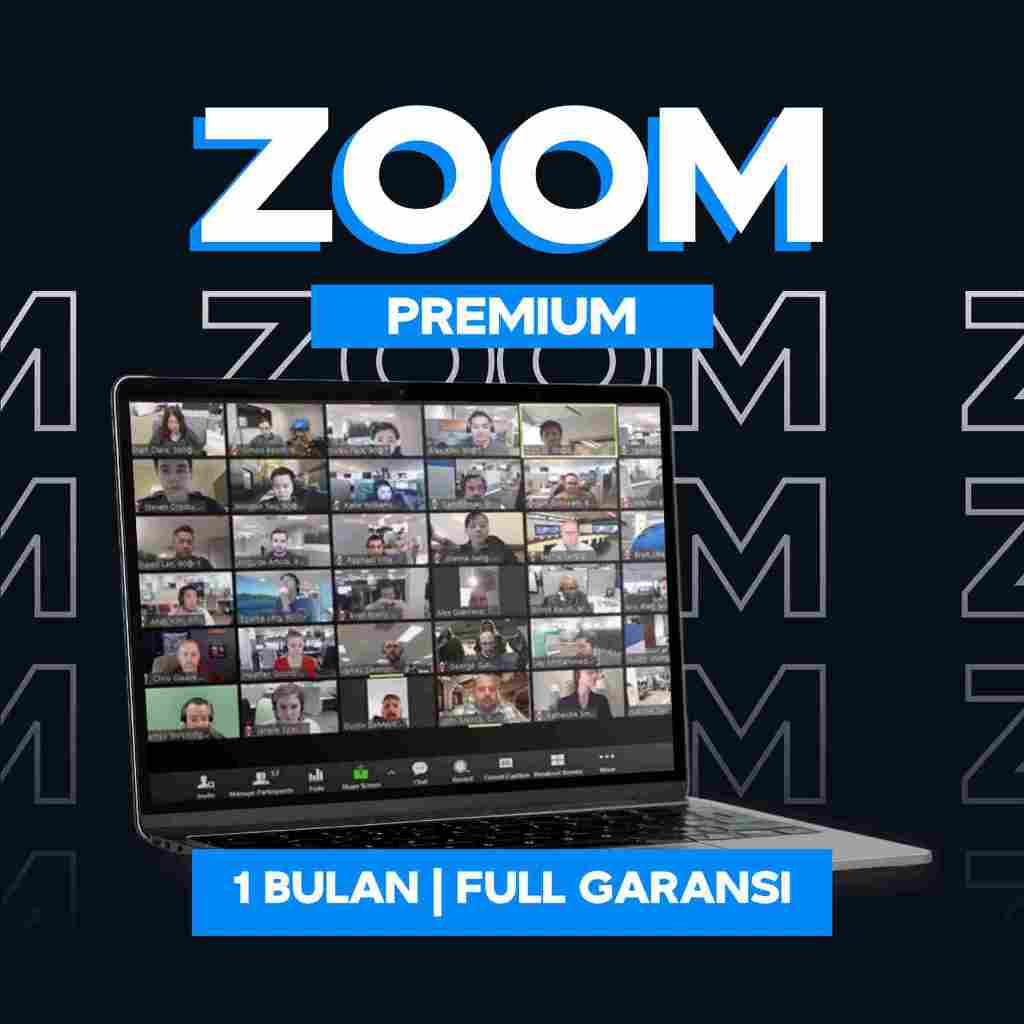 Zoom Online Untuk Webinar Meeting Skala Besar Stabil & Praktis Akses Hingga 1 Tahun