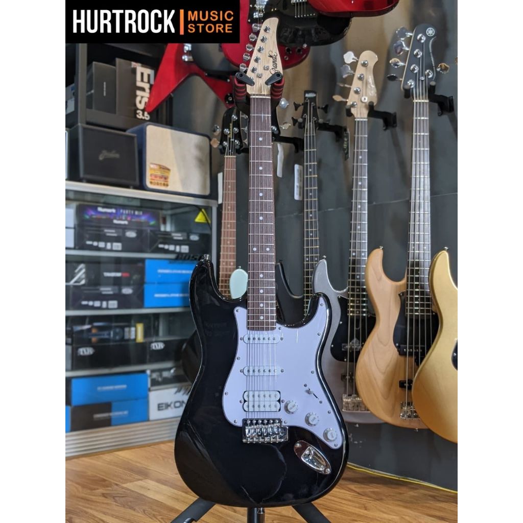 Grande GST80 BK Gitar Elektrik Black