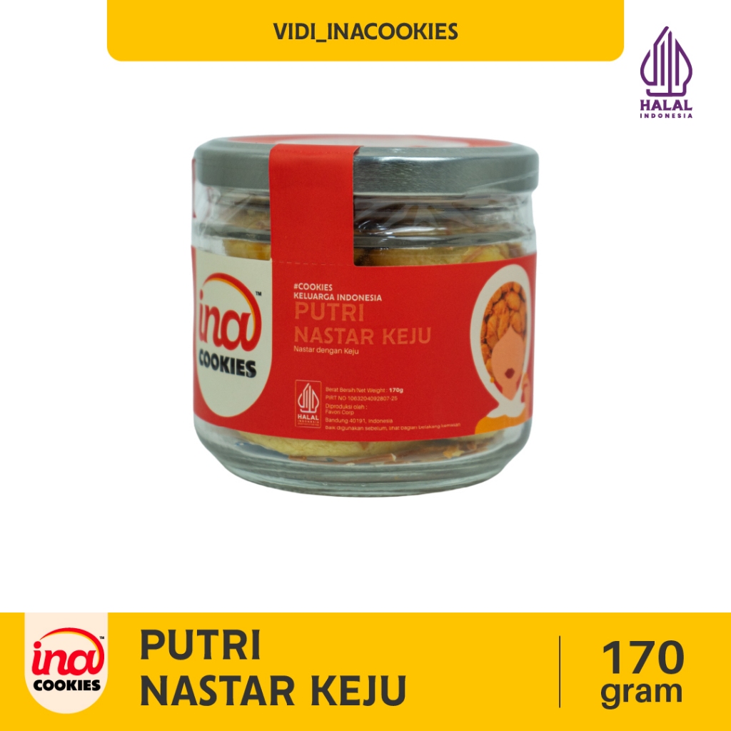 Ina Cookies Jar - Nastar Keju