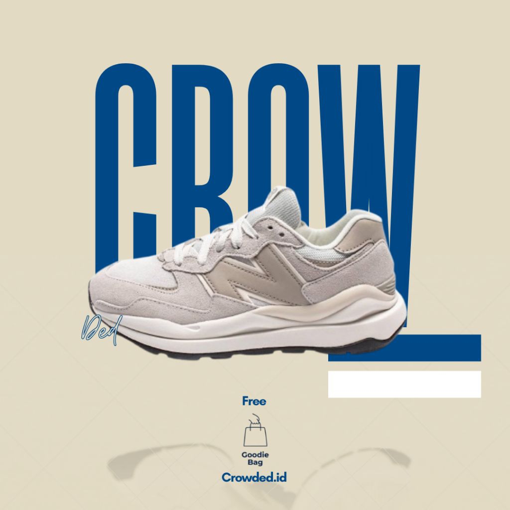 CROWDED.ID - Sneakers New Balance 5740 W5740LT1 Light Milk Tea