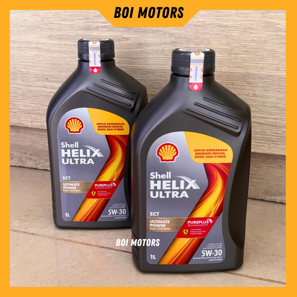 [LITERAN] SHELL HELIX ULTRA ECT ULTIMATE POWER 5W-30 (1L)