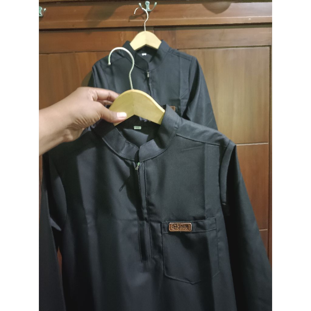 GAMIS KOKO ANAK POLOS PREMIUM ORIGINAL SALIM MOSLEM JUBAH ANAK POLOS TOYOBO KATUN MADINA PREMIUM