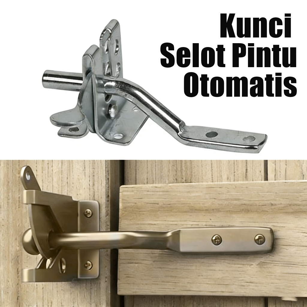 Selot Kunci Pintu Otomatis Slot Pintu Kunci Selot Grendel Kunci Selot Pintu Kunci Selot Pagar Pintu