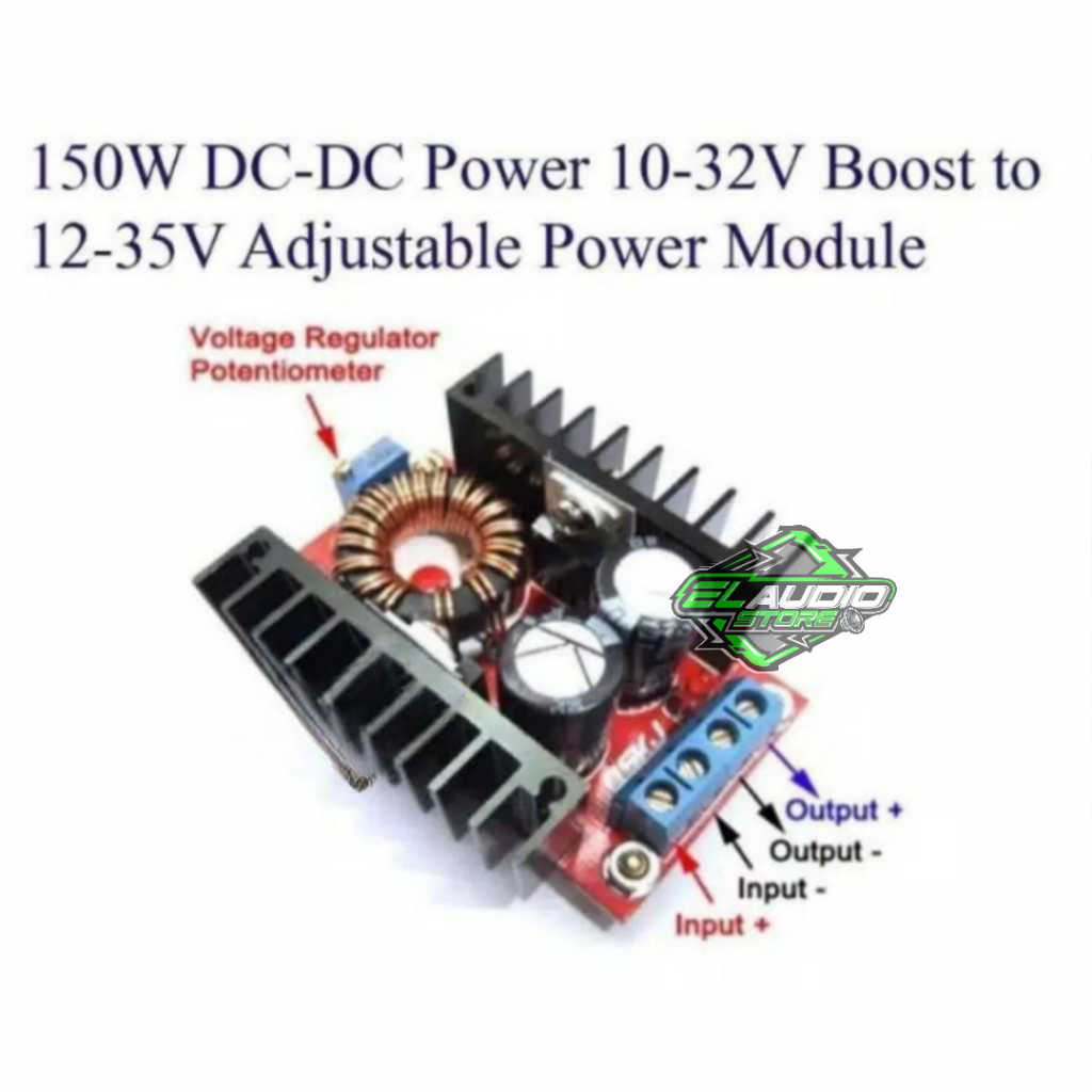 Modul Step UP DC to Dc 150watt Original