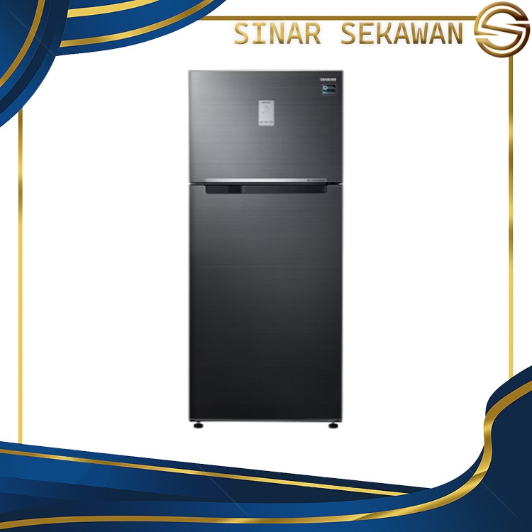 SAMSUNG RT53K6231BS / RT53 Kulkas 2 Pintu Twin Cooling Plus  528L