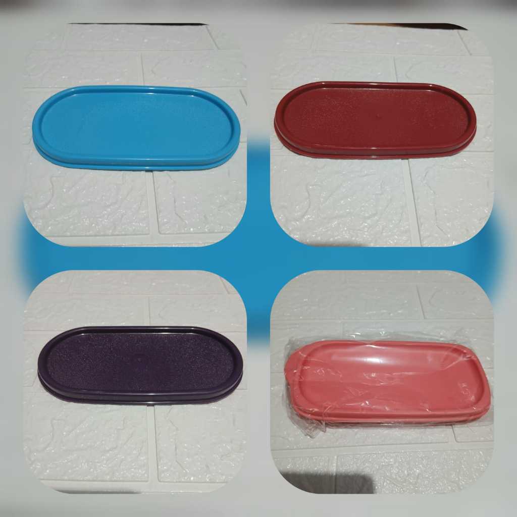 Tutup toples mm oval ori tupperware
