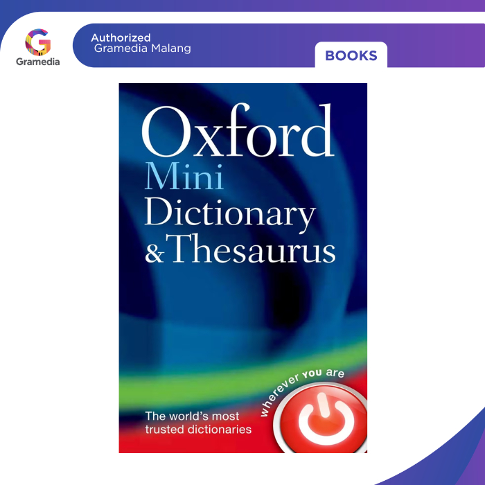 Gramedia Malang - Oxford Mini Dictionary & Thesaurus