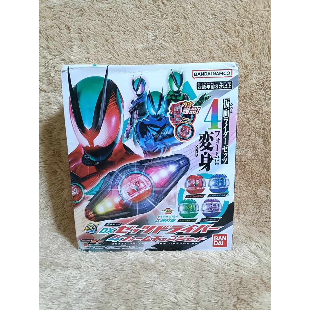 Kamen Rider Zeztz DX Zeztz Driver 4Form Change - DX Capsem Kamen Rider Zeztz