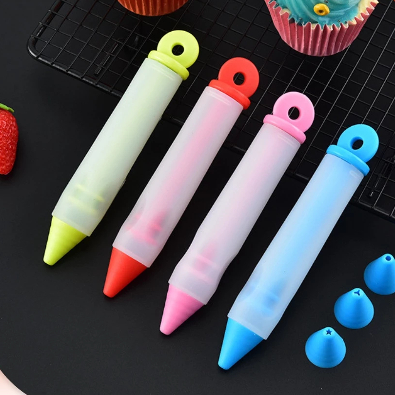 Cake Decoration / Alat Penghias Kue Ulang Tahun / Dekorasi Kue Ulang Tahun / Pen Pensil Penulis Krim