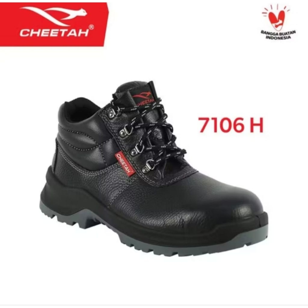 Sepatu Safety Cheetah 7106H Safety Cheetah 7106 H original