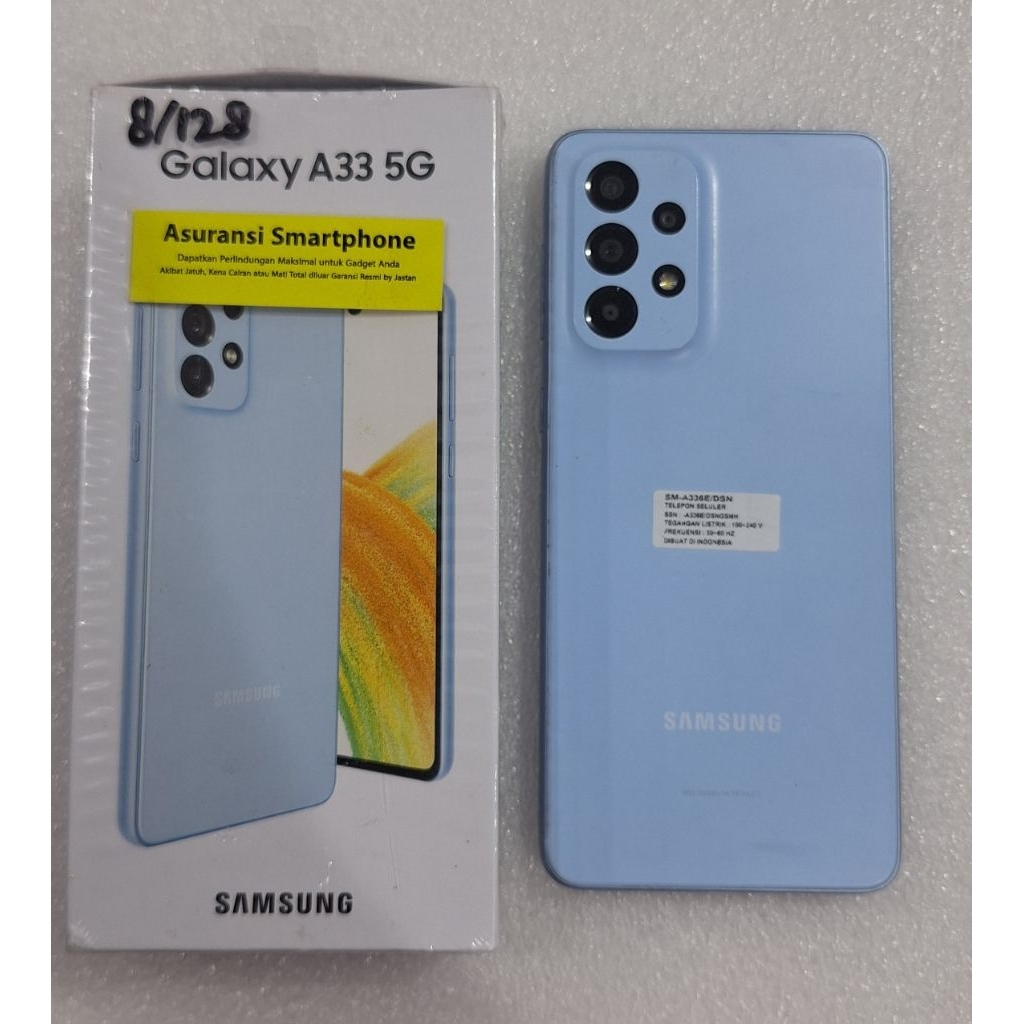 samsung a33 5g ram 8/128 gb