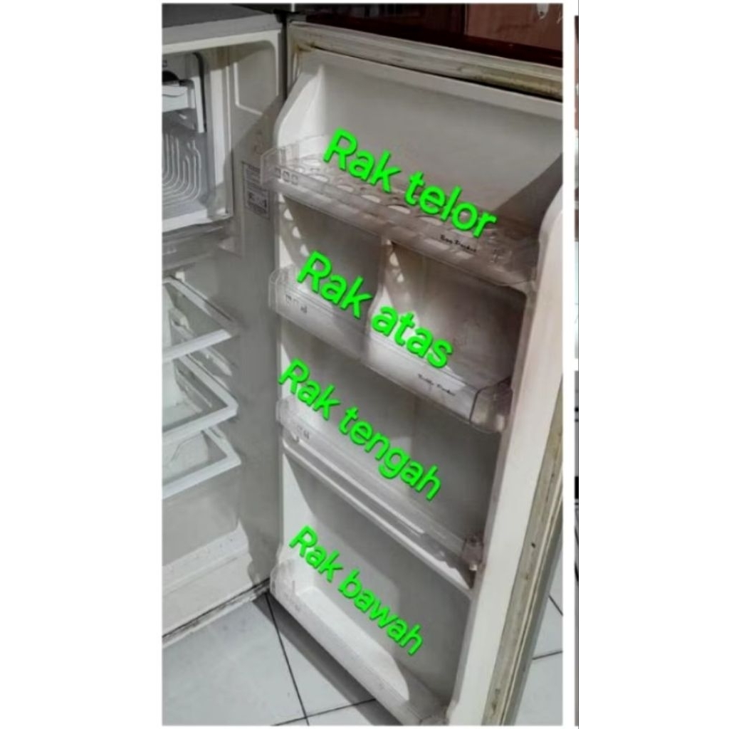 Rak Bekas Original Copotan Kulkas Polytron PRA18ANB