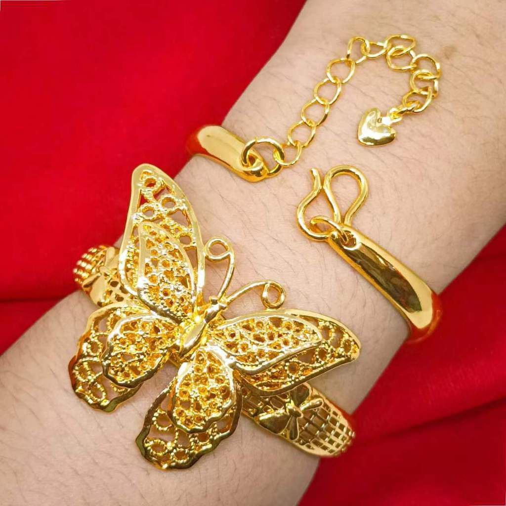 GELANG BANGLE BANGKOK PERHIASAN EMAS HONGKONG LAPIS EMAS 24K
