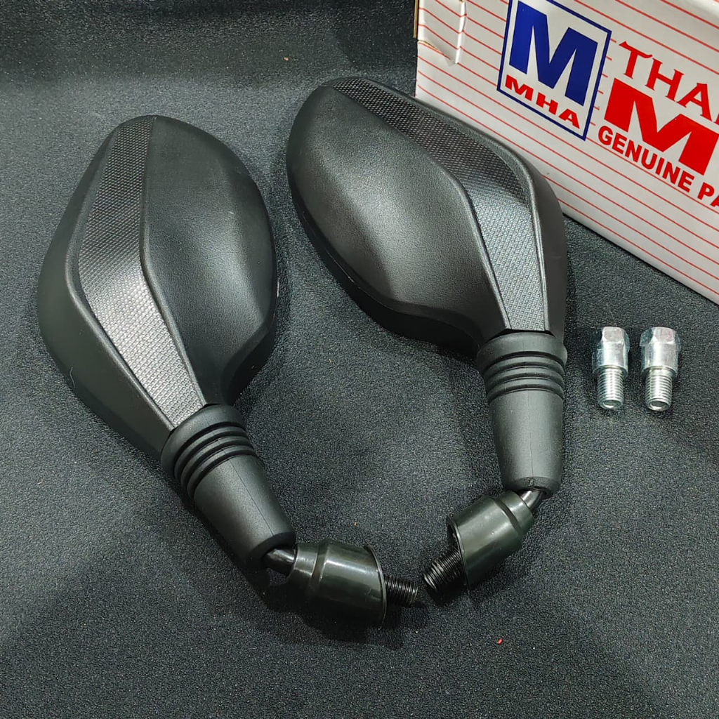 Spion Click 125 Polos Full Hitam beat Nmax Pcx Xmax Mio Aerox Genio All Vario Beat deluxe 2020-2024 