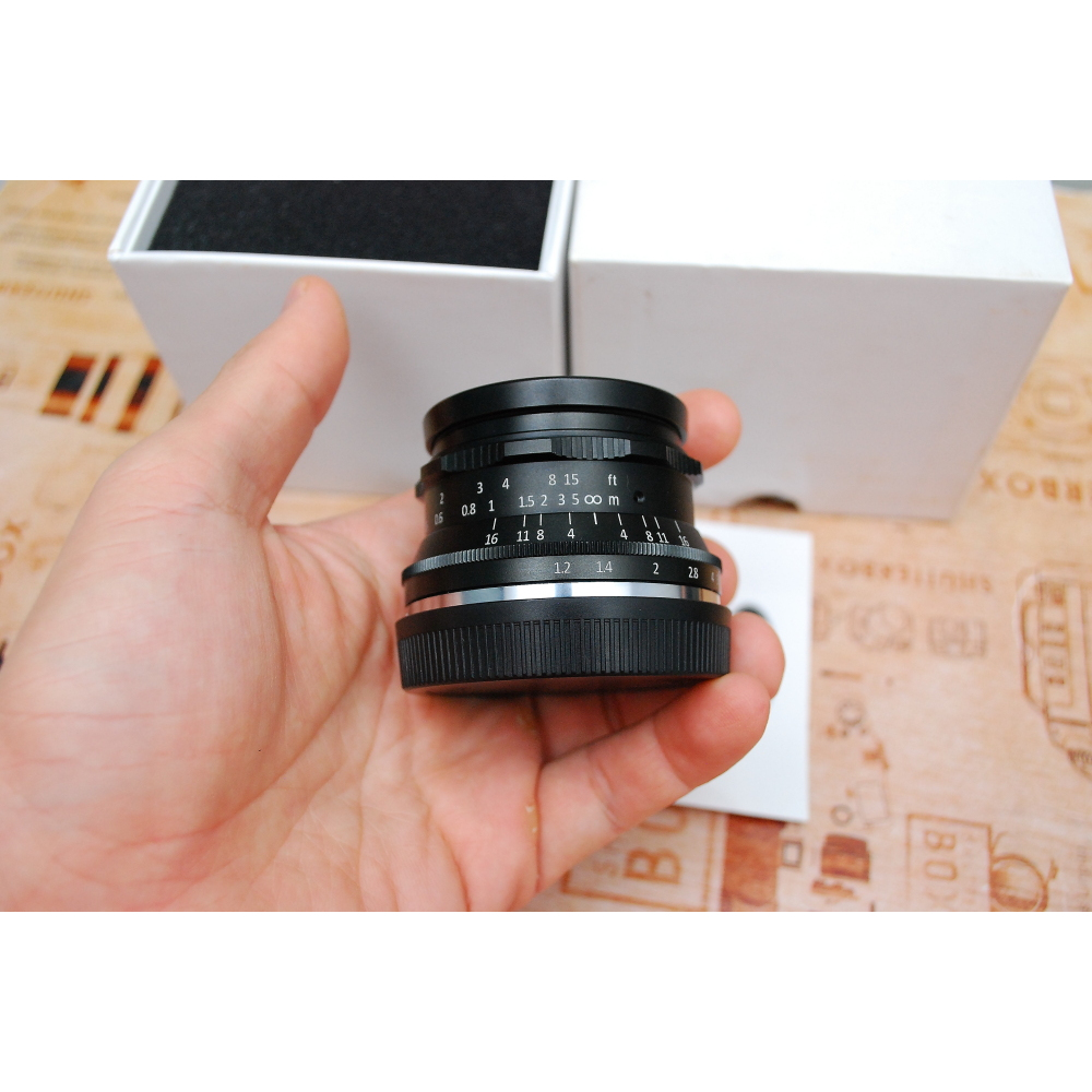 7 artisans 35mm f.1.2 for canon eos m