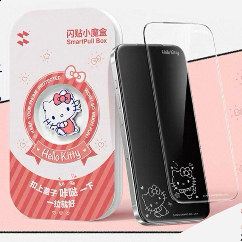 [PO] Sanrio Reflective Screen Protector Untuk iPhone / Screen Guard Sanrio / Anti Gores Sanrio iPhon