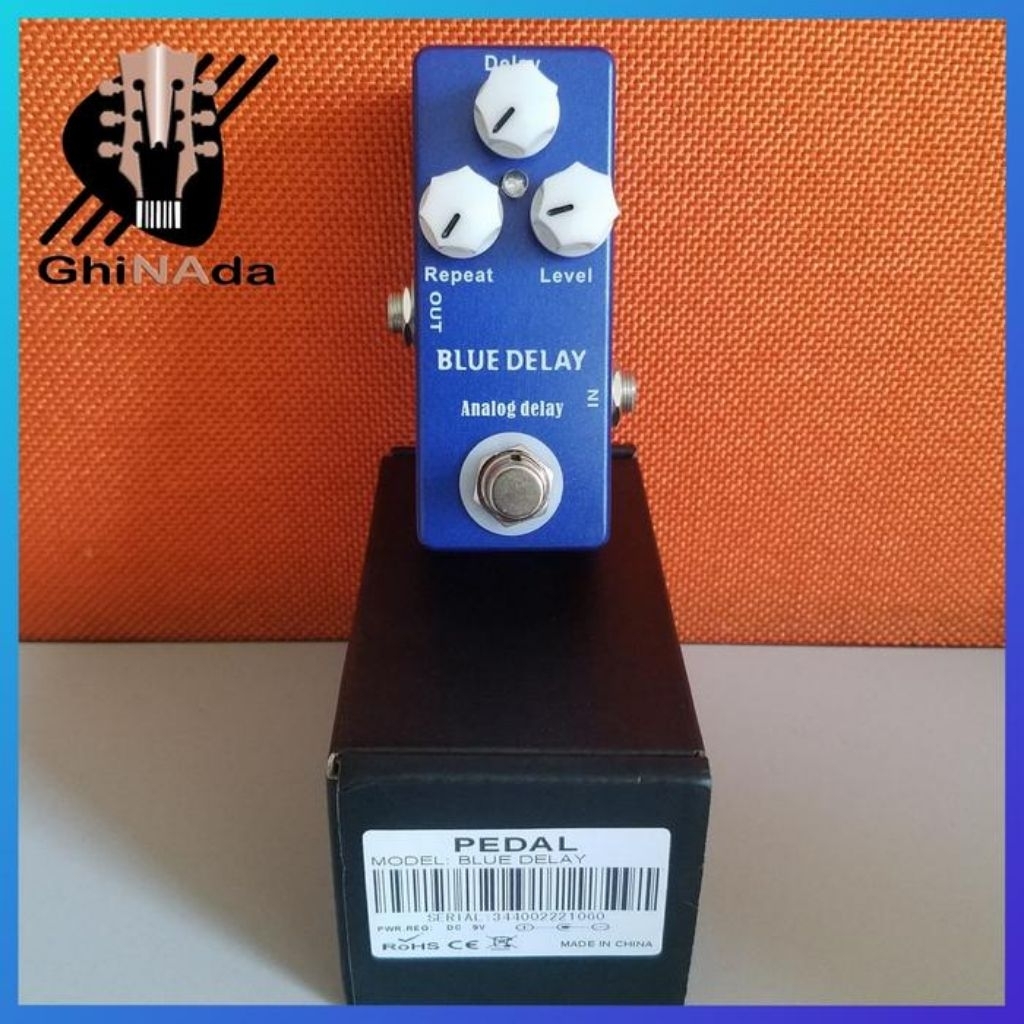 MOSKY Blue Delay Efek Pedal
