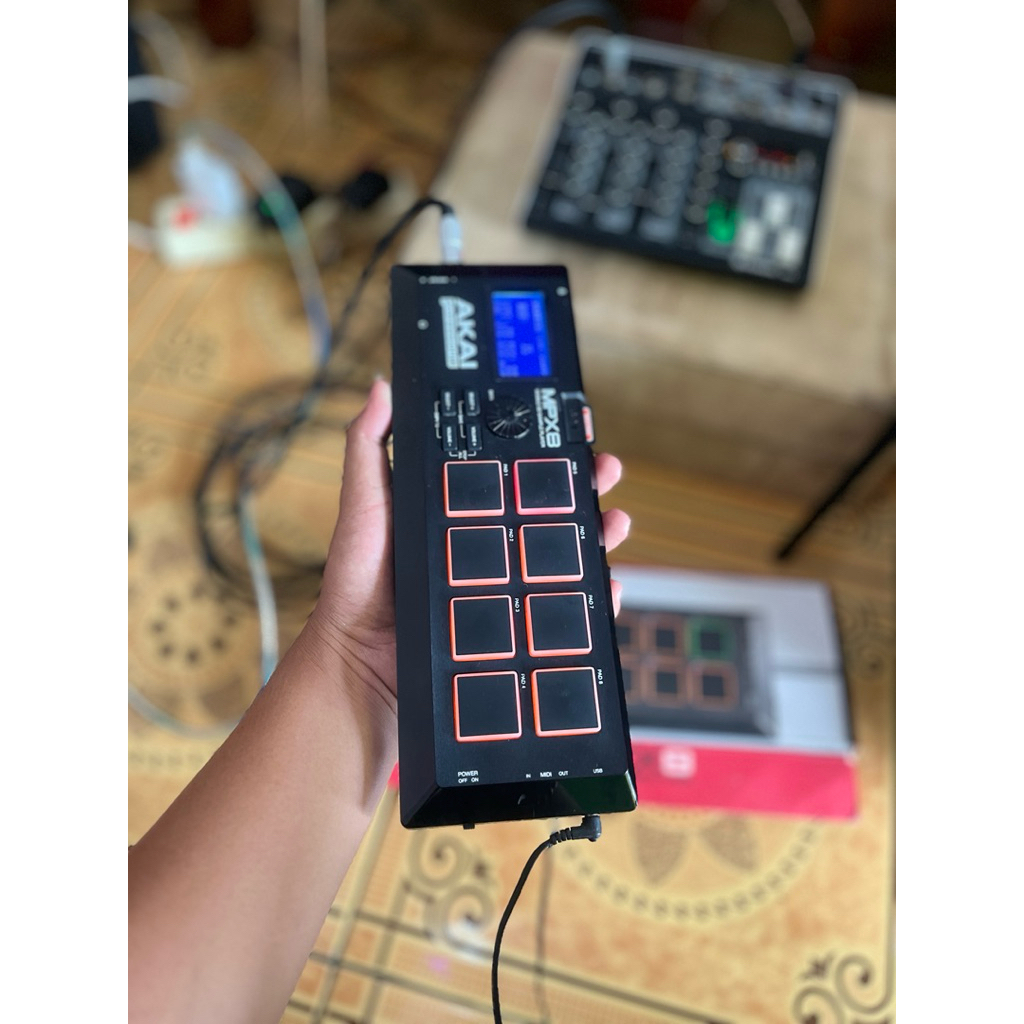akai mpx 8 sudah sampling kendang midi akai mpx