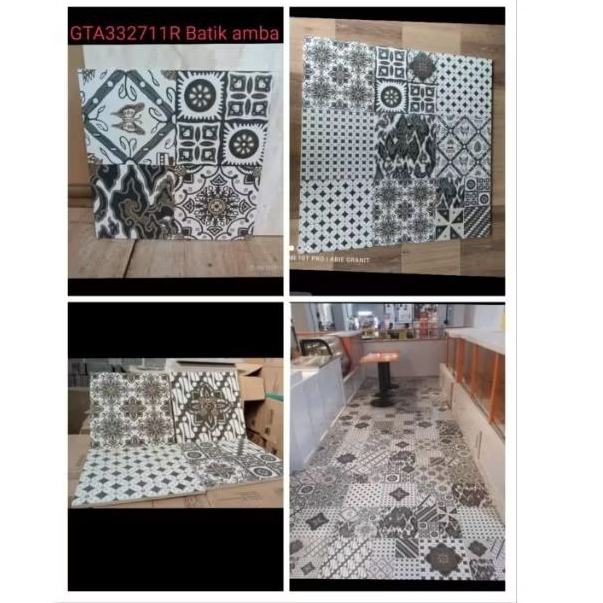 Roman Granit motif gta332711r dBatik Amba uk 30x30