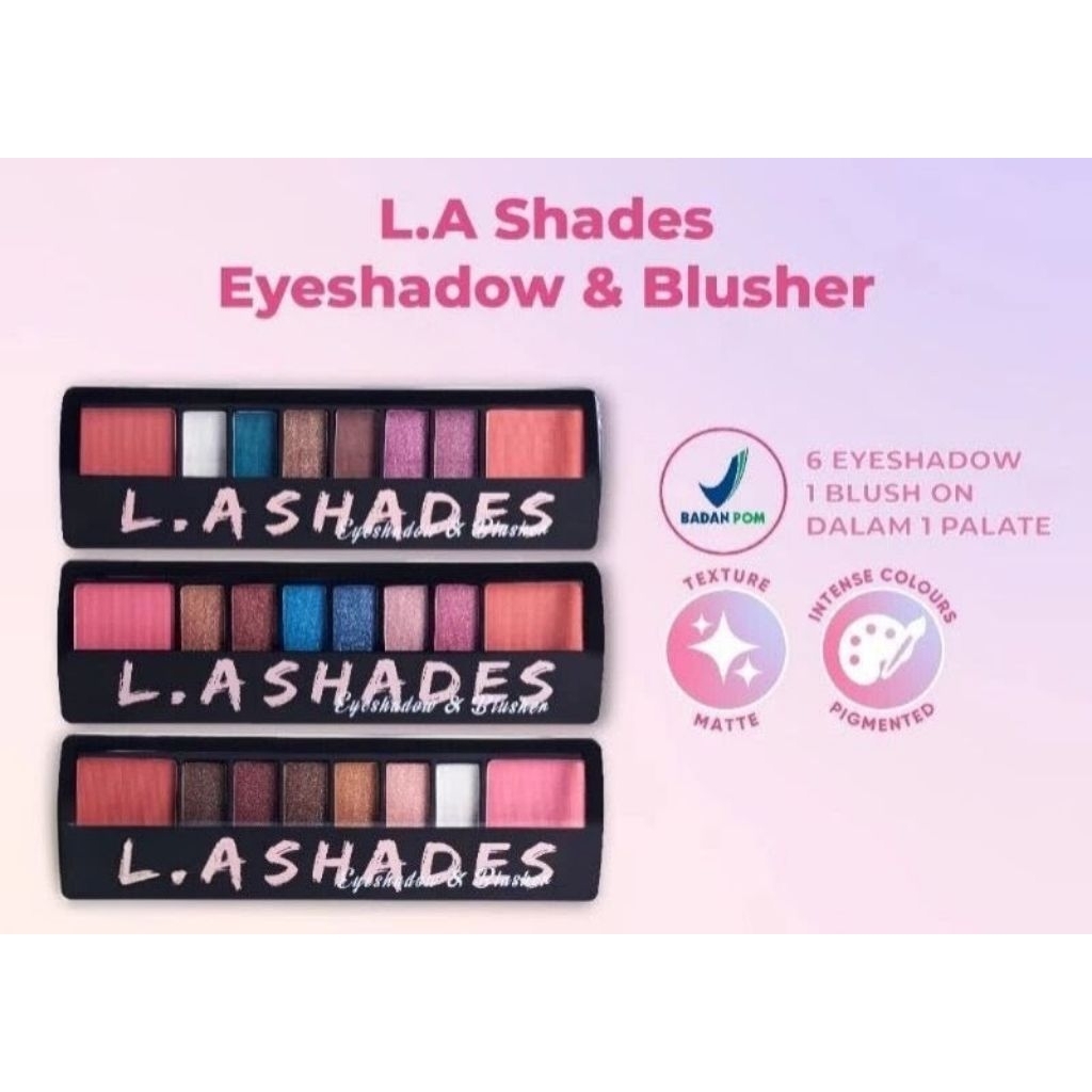 MUKKA L.A SHADES eyeshadow & blusher no 01-02