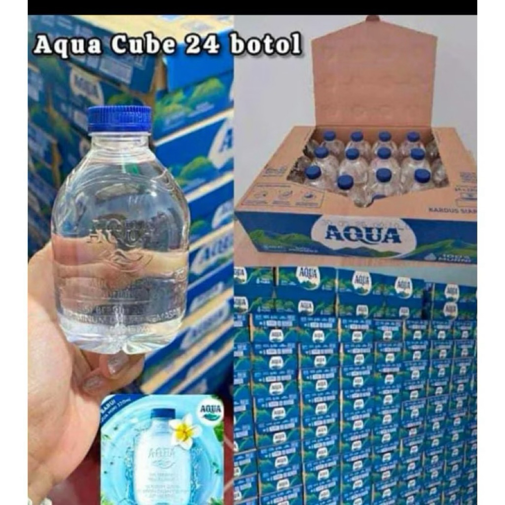 AQUA MINI CUBE AQUA GEMOY 24x220ml