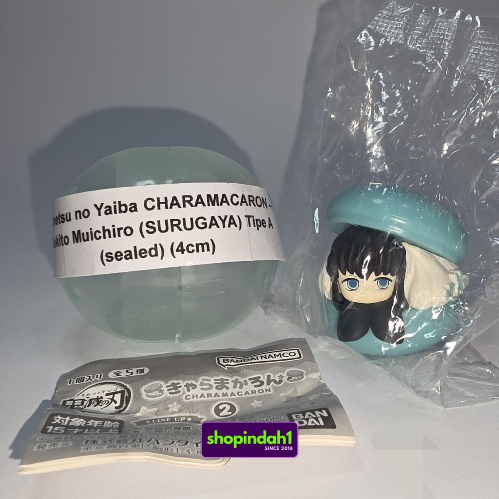 Tokito Muichiro - Demon Slayer Kimetsu no Yaiba CHARAMACARON (SURUGAYA) Tipe A (sealed) (4cm)
