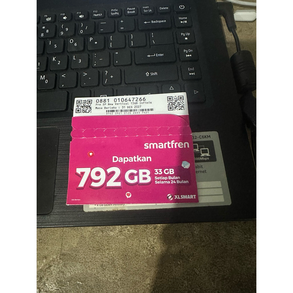 kartu perdana Smartfren 792gb/24 bulan