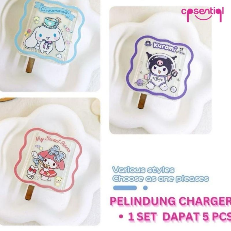 CASENTIAL | UKURAN PAS | Pelindung Charger Oppo  Untuk 33w & 44w | Pelindung Adaptor Oppo | Pelindun