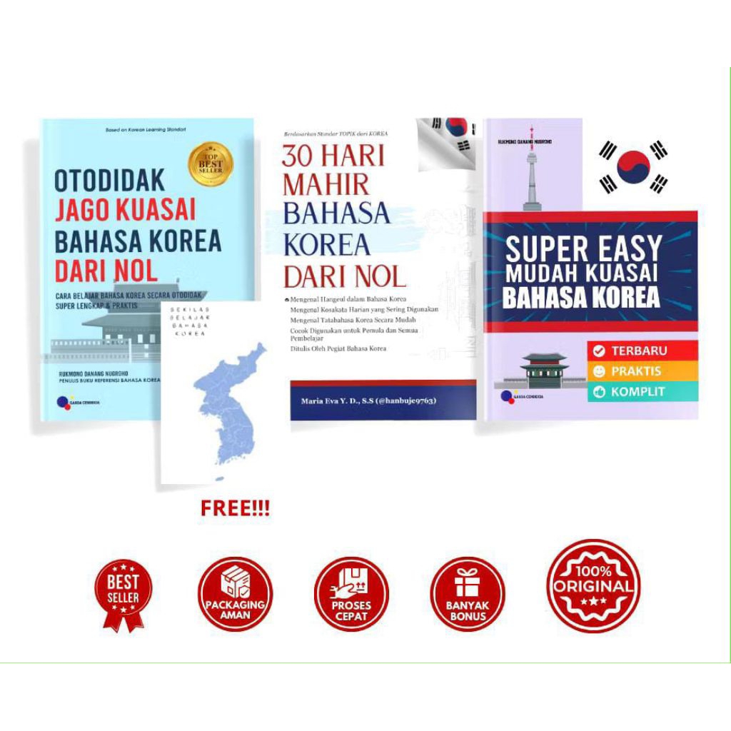 Buku Belajar Bahasa Korea: Panduan Praktis untuk Pemula